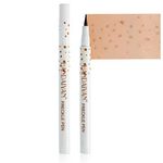 Freckle Pen, Freckle Makeup Pen Waterproof Long-Lasting Soft Spot Pen For Natural Like-real Makeup, Natural Freckle Pen Makeup Tool For a Natural Sun-kissed Makeup, 1PC Light Brown