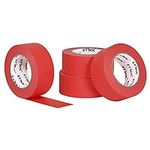 4 Pack 2" inch x 60yd STIKK Red Pai