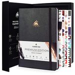 – Undated Weekly & Monthly Planner Organizer for Productivity & Time Management, A5 (Silver Black)