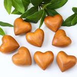 Kigeli 8 Pcs Handmade Wooden Hearts