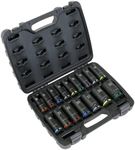 Sealey 1/2" Sq Drive Impact Socket Set, 16pc AK5818M