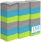 AIDEA Microfiber Cleaning Cloth-150PK, Soft Microfiber Towels for Cars, Absorbent Cleaning Rags, Lint-Free Streak-Free Wash Cloths for House, Kitchen, Window(12in.x12in)