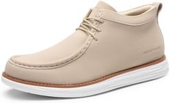 Bruno Marc Men's Classic Dress Casual Chukka Boots 2.0,Size 6.5,Sand-Suede,SBCH2402M