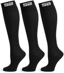 SB SOX 3-Pair Compression Socks for