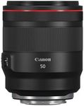 Canon RF 50mm F1.2L USM Lens - L-series Prime Lens | Weatherproof | High Low-Light Performance | Portrait, Weddings, Street Photography | Canon EOS R Compatible