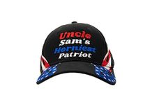 Visibly Toxic Uncle Sam's 4th of July Hat, Funny Hat, Funny Gifts, Party Hat, Baseball Cap, Casual Adjustable Size, Black Hat, American Flag, Patriotic,