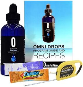 Omni Drop Program , Authentic Omnitrition - Basic Bundle Includes*** 4 oz Bottle Omni Drops with Vitamin B12 Program Guide, Samples and a Snapgate 10 Ft. Carabiner Tape Measure