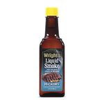 Wrights Hickory Liquid Smoke - Spice For Cooking - Fat-Free, Cholesterol-Free, Low-Calorie, Kosher Seasoning, 103 Grams (Pack of 3)