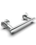 WZRUA Toilet Roll Holder Wall Mounted, Brushed Nickel SUS304 Stainless Steel Toilet Paper Holder for Bathroom, Double Post Pivoting Toilet Roll Holder for WC, Washroom