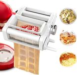 ANTREE 3-IN-1 Pasta Attachment & Ravioli Attachment for KitchenAid Stand Mixers, Pasta Maker Assecories included Pasta Sheet Roller, Spaghetti Cutter and Ravioli Maker Attachment