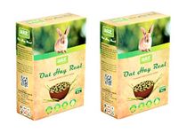 JiMMy Pet Products Oat Hay Real High Fiber Pellet Rabbit Food (800gm)