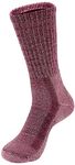 Thorlos Womens Hiking Moderate Cushion Crew, Dusty Rose (1 Pair), Medium