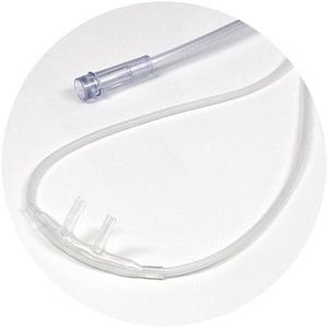 5pk Sunset 4Ft Soft Adult Oxygen Nasal Cannula w/Kink-Free Supply Tubing (RES1104S)