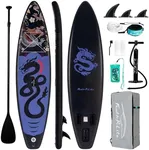 FunWater Stand Up Paddle Board Ultra-Light Inflatable Paddleboard with SUP Accessories for Adults & Youth of All Skill Levels