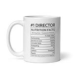 Director Nutrition Facts Mug, Thank