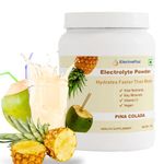 ElectroFizz Electrolyte Powder 100 servings | Electrolyte Powder with Probiotics & Vitamin C | Instant Energy Drink for Workout for Men & Women- 1 Kg Jar Pack (Pina Colada)