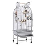 Montana Rainforest Ecuador Stone Cage for Parrot, Unique Design, Convenient Seed Catcher, Medium to Large, Stone