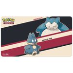 Ultra Pro Snorlax & Munchlax Playmat for Pokemon - Great for Card Games and Battles Against Friends and Enemies, Perfect for at Home or Office Use As a Mousepad for PC