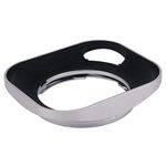 Haoge LH-ZV07P Bayonet Rectangular Lens Hood for Carl Zeiss Biogon T 35mm f2 ZM, C Biogon T 35mm f2.8 ZM, Planar T 50mm f2 ZM; Voigtlander NOKTON Classic 35mm f1.4 VM, 40mm f1.4 VM Hollow Out Designed