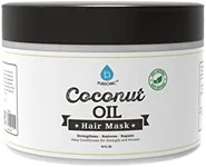 Pursonic 100% Natural Coconut Oil Hair Mask Deep Conditioner for Strength and Volume