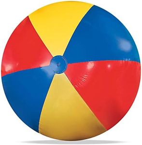 Novelty Place Giant Inflatable Beach Ball, Pool Toy for Kids & Adults - Jumbo Size 150 CM