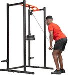 Sunny Health & Fitness Lat Pull Down Attachment for Power Racks and Cages - SF-XFA006