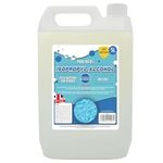 5 Litre Strong Isopropyl Alcohol IPA Disinfectant Household Cleaning Grease, Dirt, Oil, Dust Suitable for Electronics, Glass & Paint Various Uses (1 x 5 Litres)