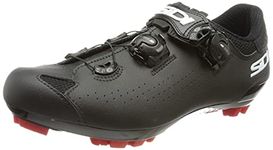 Sidi Men's Dominator 10 Cycling Shoes, Black/Black, 10.5