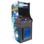 Creative Arcades Full Size Stand-Up Commercial Grade Arcade Machine | 2 Player | 412 Games | 22" LCD Screen | 2 Sanwa Joysticks | Trackball | Built-in Fridge | 2 Stools Included | 3 Year Warranty