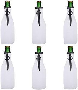 Valyria Manchons isolants en néoprène pour bouteille de bière - Pour bouteille de bière de 330 ml - Garde la bière froide et les mains au chaud