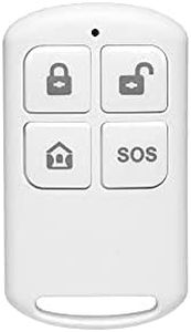 HUXGO HXA050 Sistema di sicurezza wireless WiFi GSM compatibile con Tuya Smart SMS Messaging Remote Control (Accessori allarme (2G/4G) Telecomando wireless)