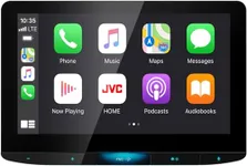 JVC KW-Z1000W Bluetooth Car Stereo Receiver with USB Port –10.1" Floating Touchscreen HD Display, AM/FM Radio - MP3 Player - Double DIN - Waze-Ready with Apple CarPlay or Android Auto (Black)