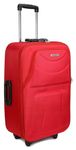 Scottish Model Polyester Soft-Side 66cm Medium Chack-in Luggage Trolley Bag...(Medium, Red)