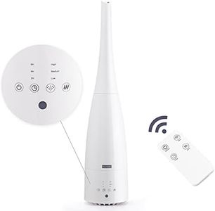 Elecameier Warm and Cool Mist Humidifier for Home/Bedroom with Remote Control 2.3L Smart Air Humidifier for Desk/Office/Bedroom 25dB Whisper Quiet with Auto Shut off