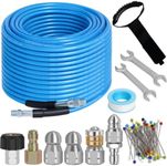 100 FT Sewer Jetter Kit for Pressur
