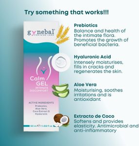 GYNEBAL Calm Prebiotics Gel 50ml – Intimate Soothing Care