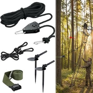 NeByBoe Hunting Ladderstand Hoist Kit for Solo & Beginner Hunters