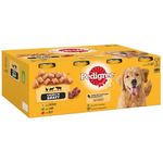Pedigree Chunks Dog Food in Gravy Meat Selection Includes: 6 x Chicken 3 x Lamb 3 x Beef Food Mixed Meat In Gravy Tins Cans12pk