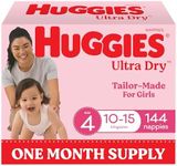 Huggies Ultra Dry Nappies Girls Siz