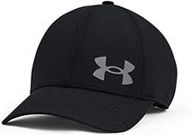 Under Armour Iso-chill Armourvent Fitted Hat, Black (001)/Pitch Gray, X-Large/XX-Large