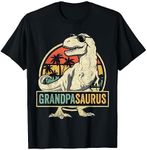 Grandpasaurus T Rex Dinosaur Grandpa Saurus Family Matching T-Shirt