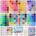Redtwo 32000 Pcs Clay Beads Bracele