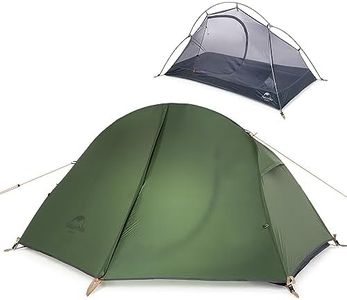 Naturehike Backpacking Tent for 1 Person Camping Hiking Lightweight Waterproof one Person Tent with Footprint