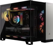 Corsair Vengeance i5100 Gaming PC – Liquid Cooled Intel Core i9-14900KF CPU – NVIDIA GeForce RTX 5080 GPU – 32GB Dominator Titanium RGB DDR5 Memory – 2TB M.2 SSD – Black