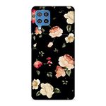 LETAPS® Hard Back Cover (for Girls Boys) Samsung Galaxy F22 / Samsung Galaxy M22 (Multi Flower A)