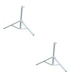 Toddmomy 2pcs iron sunshade umbrella holder picnic table umbrellas for outside patio umbrella white iron umbrella stand