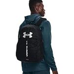 Under Armour Adult Hustle Sport Backpack , Black (001)/Silver , One Size Fits All