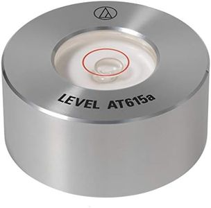 Audio Technica AT615a Precision Aluminum Turntable Bubble Level Aluminum (Silver)