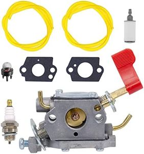 FitBest Carburetor Fits Zama C1U-W32 Poulan Craftsman Weed Eater PPB32SST PP446ET PPB300E PPB250E Gas Trimmer 545006017 545030102 Carb