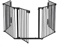 AUXSOUL 118" Wide Baby Gate Metal S